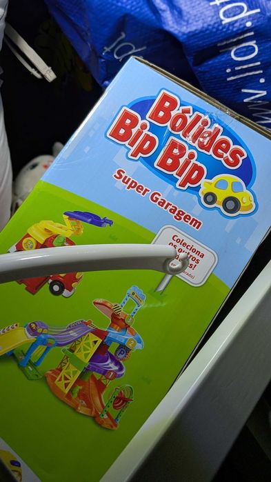Pista de Carros Bólides Bip Bip Super garagem, da Concentra