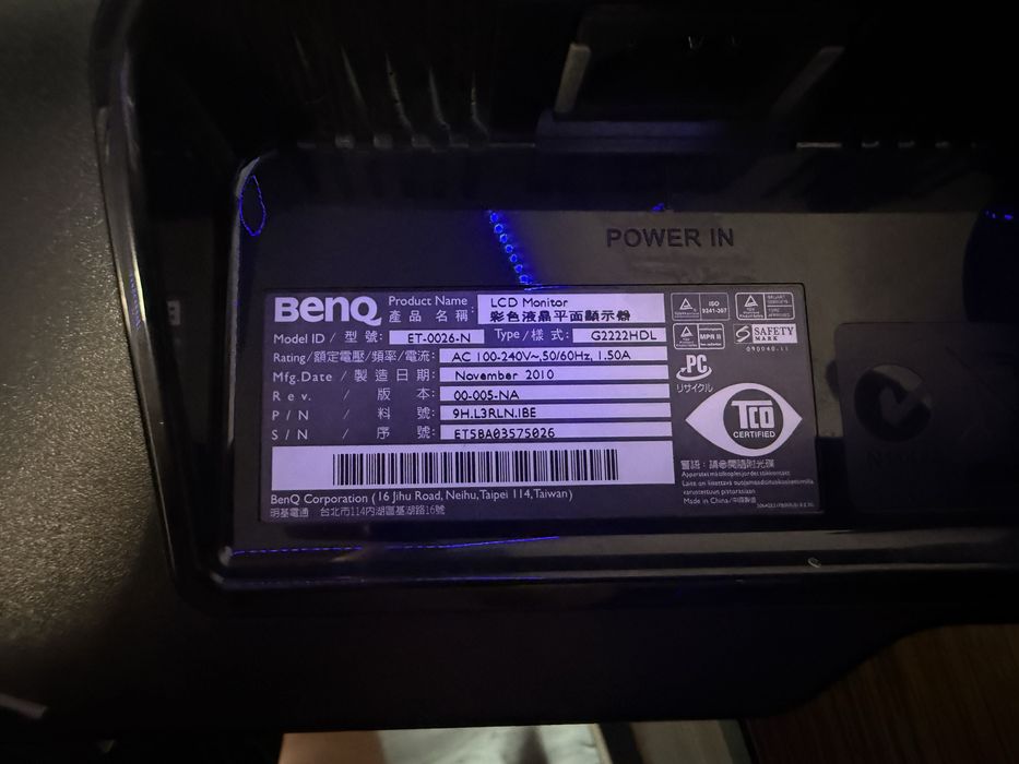 Monitory BenQ / Samsung