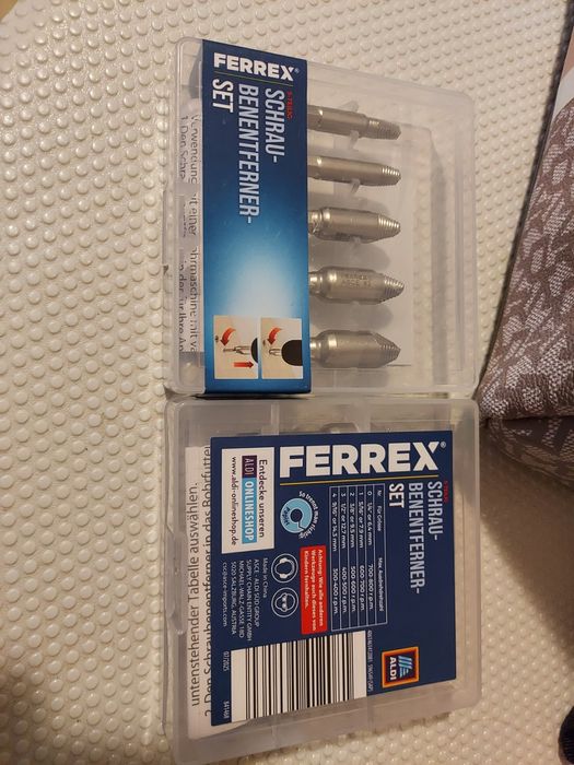 Сверла Ferrex конусные зубчатые сверла по бетон дерево железо Германия