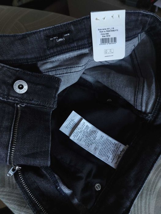 Джинсы Pepe jeans United Kingdom w30 stretch grey.