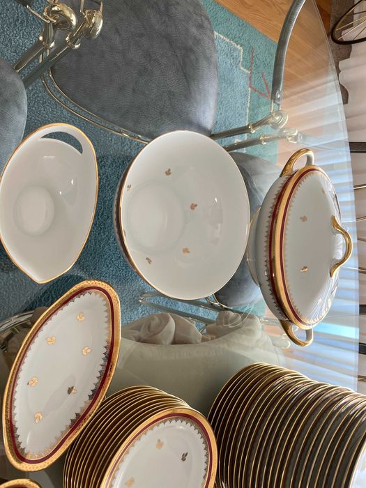 Serviço Jantar Limoges 70 peças