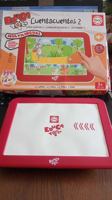 Educa Touch Junior - Conta Histórias 2 Multilingue (Jogo Eletrónico Pedagógico)