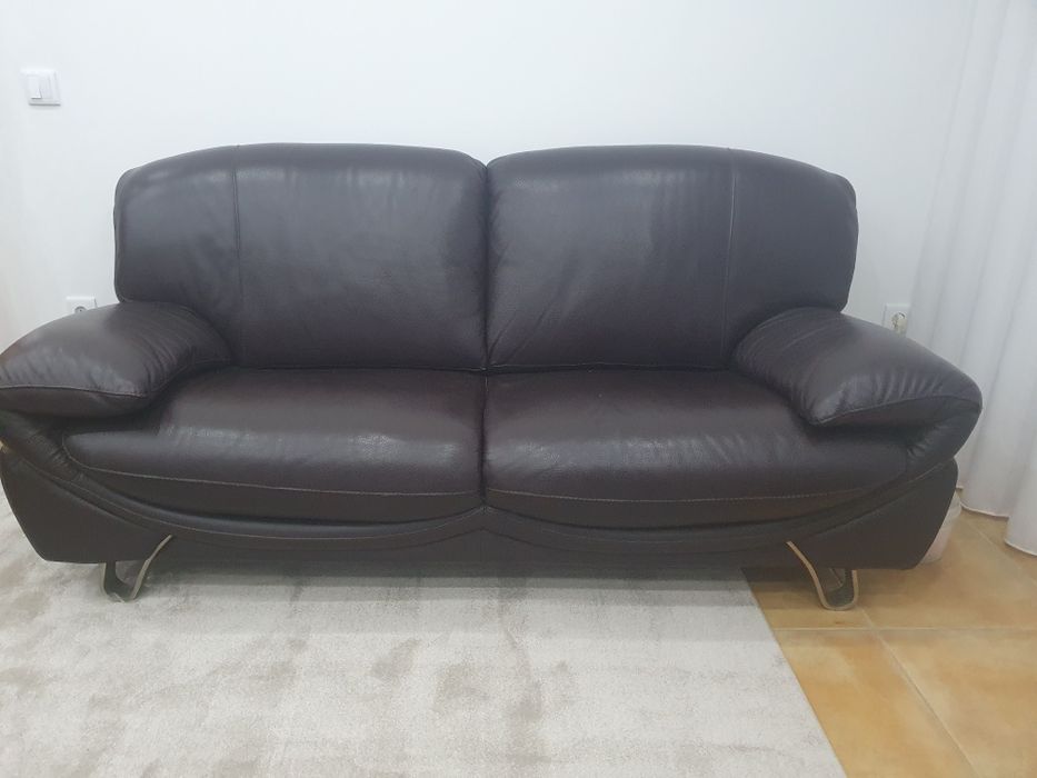 Sofas em pele genuina