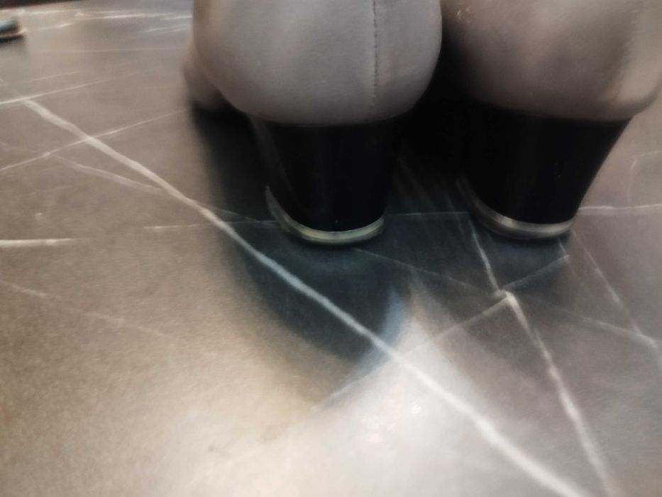 Półbuty damskie na niskim obcasie