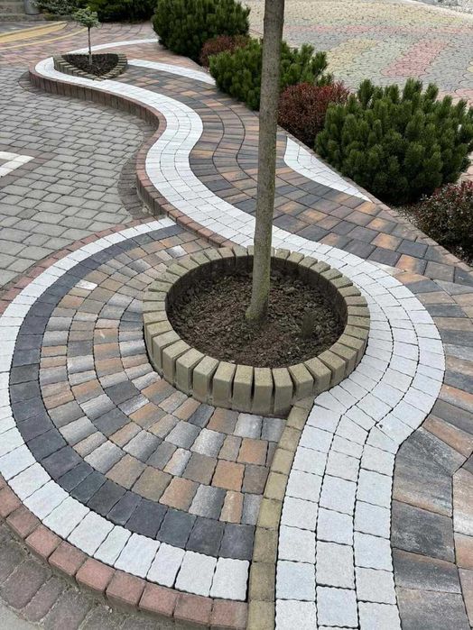 Вкладання тротуарної плитки Луцьк, Ковель і область