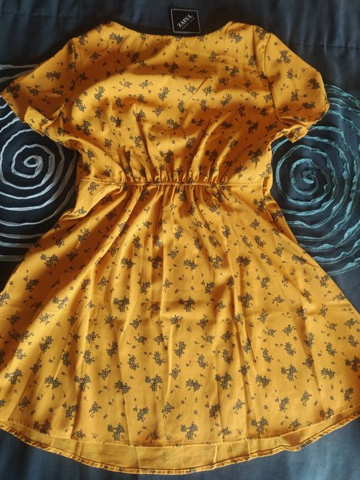 Vestido manga curta