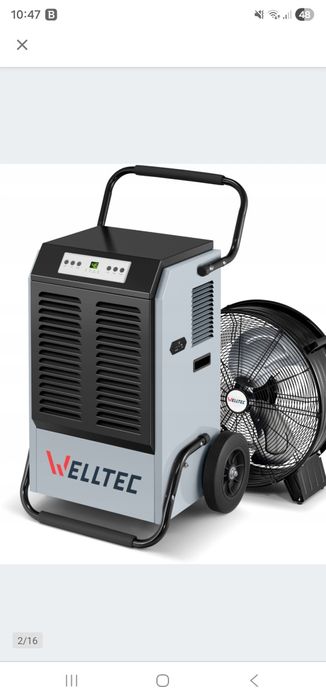 Wynajem osuszacza powietrza WELTEC 70L