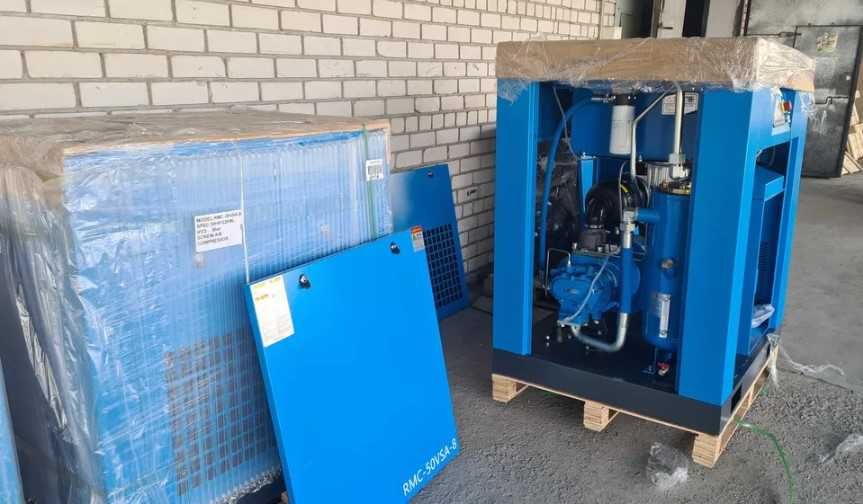 Гвинтовий компресор 37 кВт з частотним регулюванням RMC-50VSA