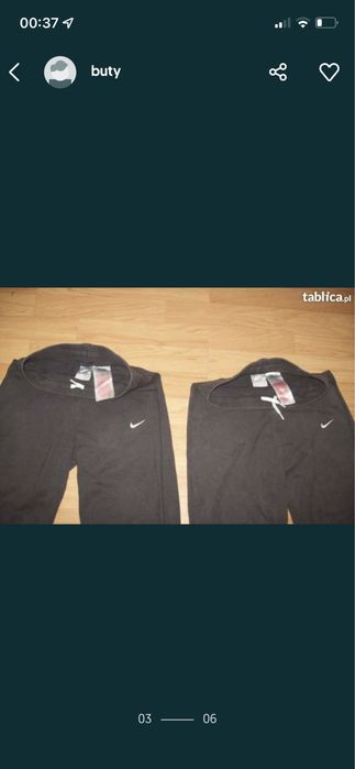 Spodnie NIKE roz. M + spodnie Adidas