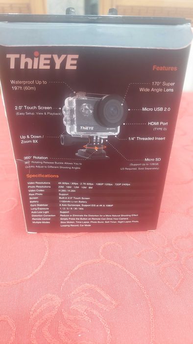 ThiEYE T5 Pro 4K 60fps Action Camera64284550180482124