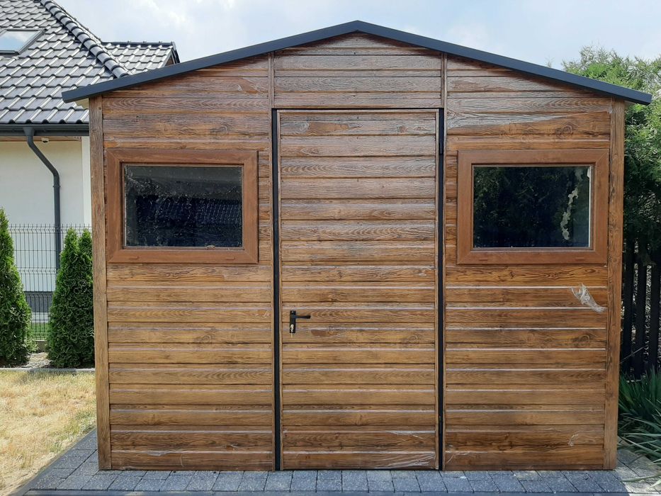 Tani Mały Garaż Blaszany - Wiata - Zadaszenie - Magazyn  - Maj-Blach