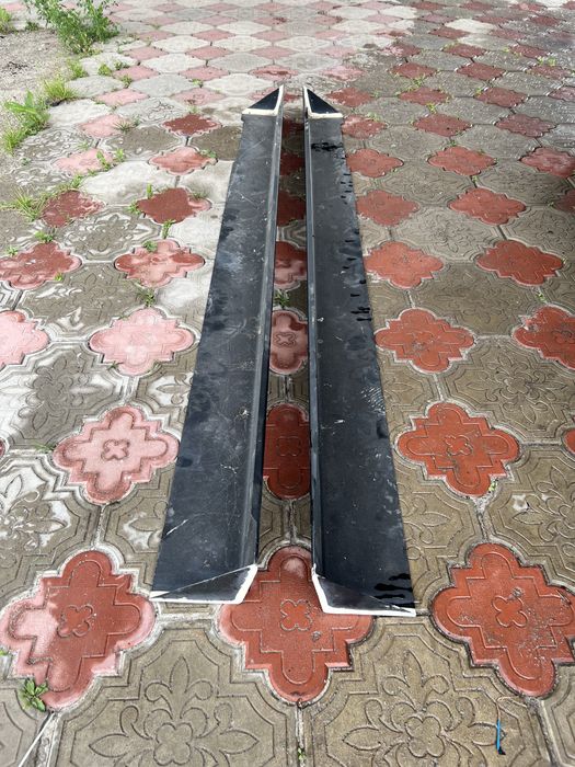 Накладки на пороги ланос