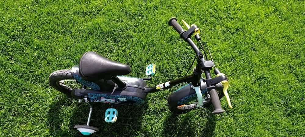 Rowerek 14cali 3-4latka Decathlon b- twin