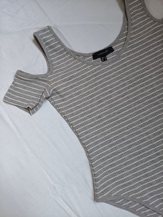 Боді жіноче Atmosphere сіре в полоску