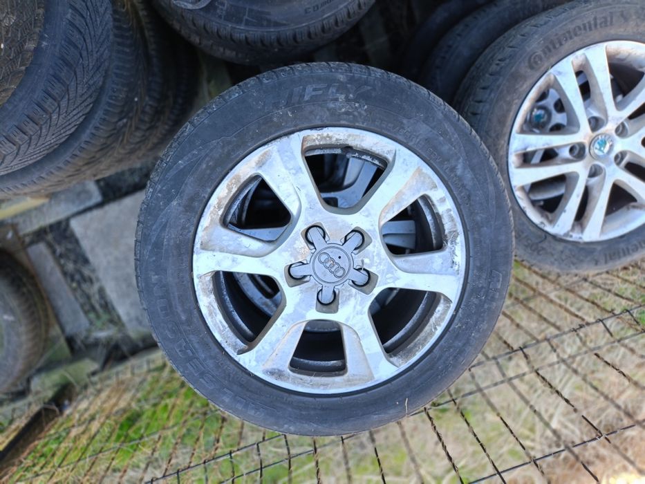 Alofelgi audi a4 B8 A5 a3 16 komplet z oponami