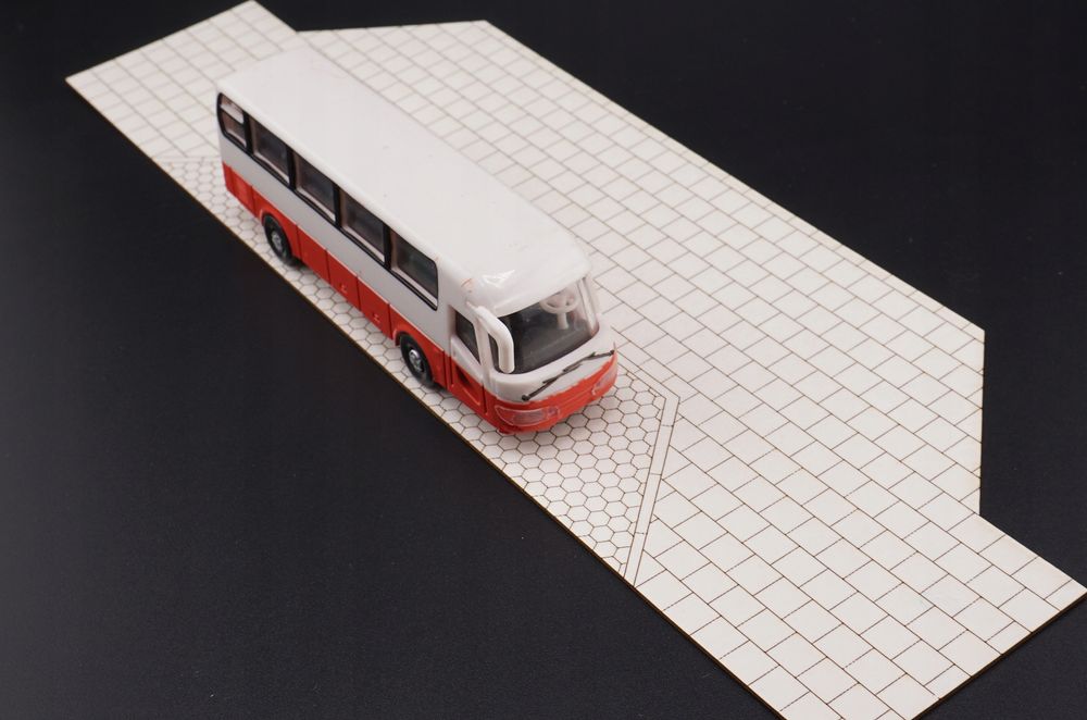 Zatoczka autobusowa z chodnikiem TT - TYP 14151