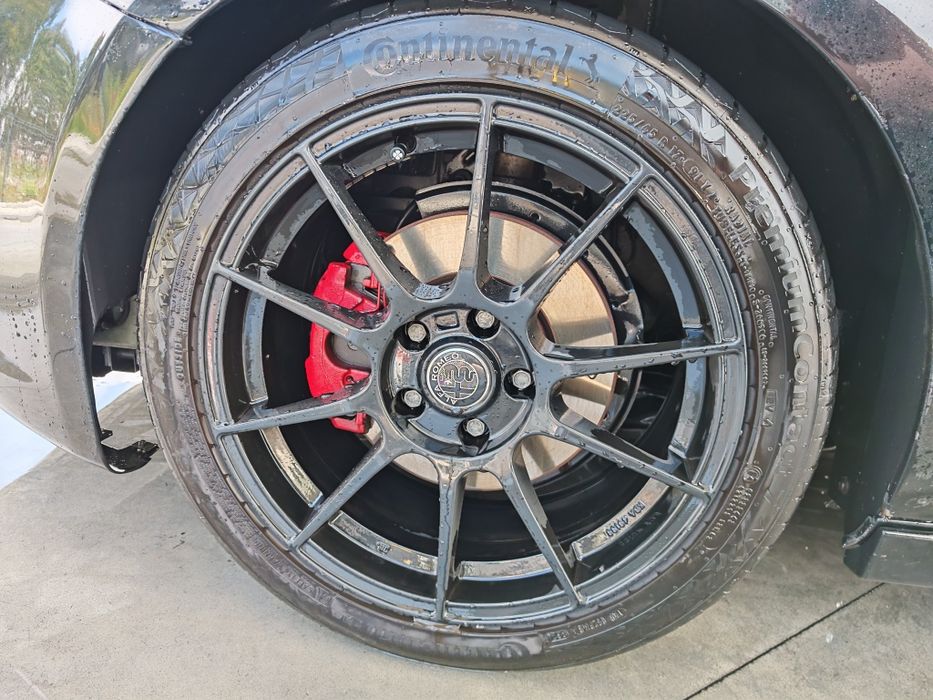 Jantes Autec Wizard 17 5x110 preto com pneus