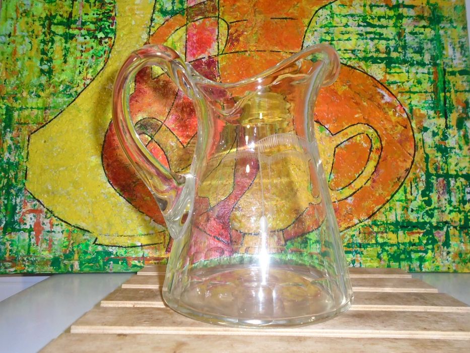 jarro antigo em cristal