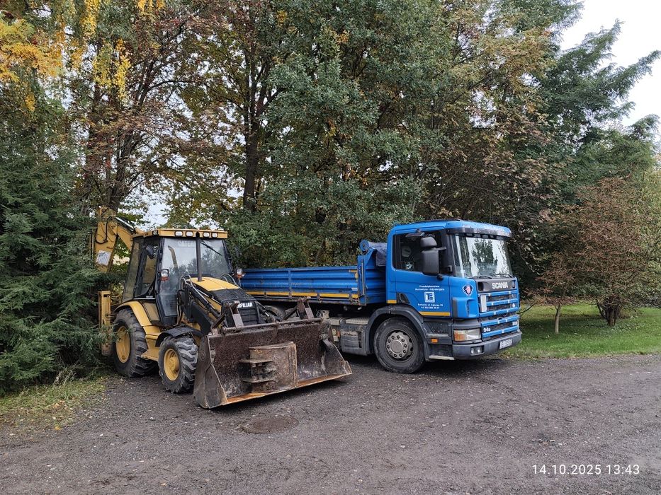 Usługi Koparko-Ładowarką, minikoparką