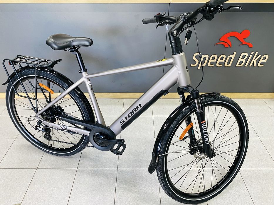 Rower elektryczny Storm Diamond Pro/Miejski/Trekkingowy/silnik Bafang Śląsk Okazja !