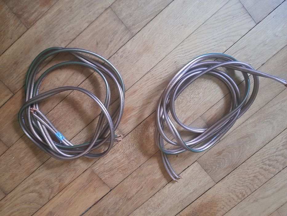 Kable głośnikowe 4mm