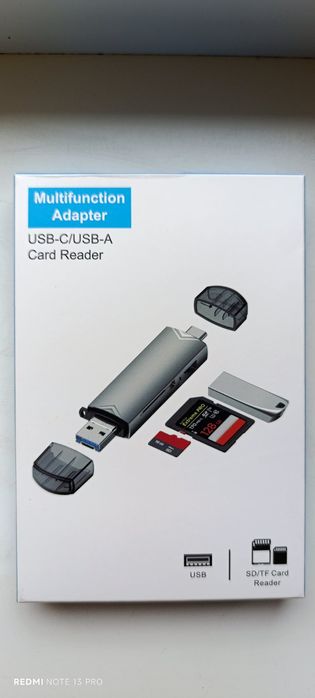 Картридер 6 в 1 USB 3.0