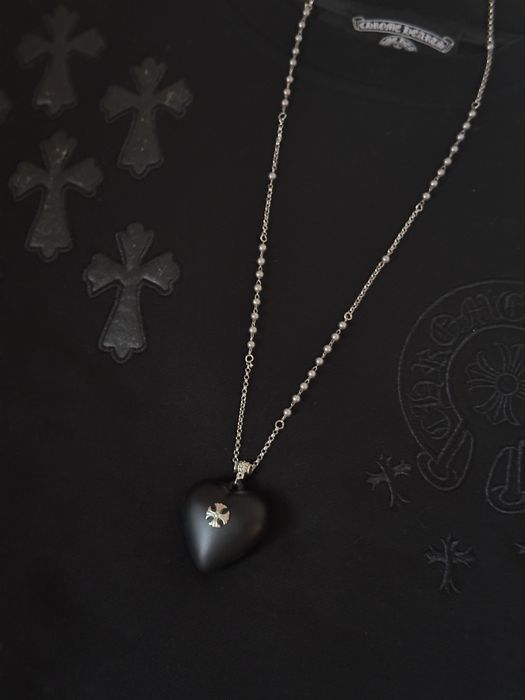 Підвіска серце chrome hearts