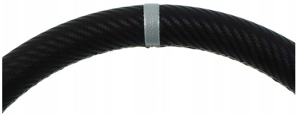 KIEROWNICA Sportowa SLIDE Wzór Carbon Pasek Żółty Szary Sklep Warszawa