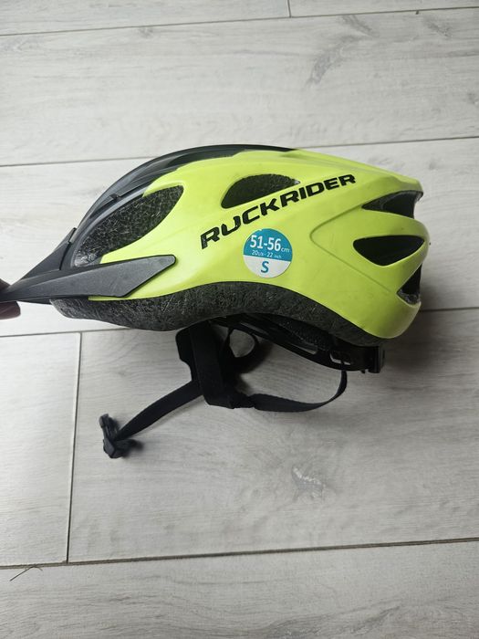 Kask decathlon rock rider S 51-56 rowerowy bez wypadkowy