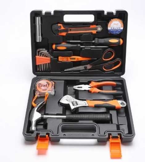 Компактный набор инструментов в кейсе, 16 предметов