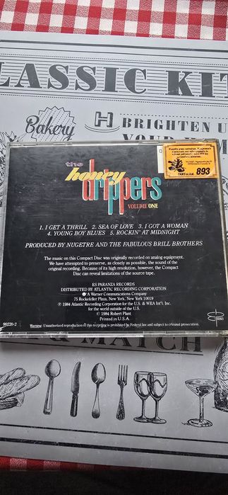 The Honeydrippers Volume One cd USA 84r