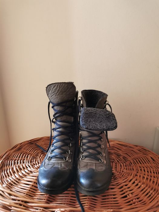 37 Botki skórzane Lasocki śniegowce zimowe buty