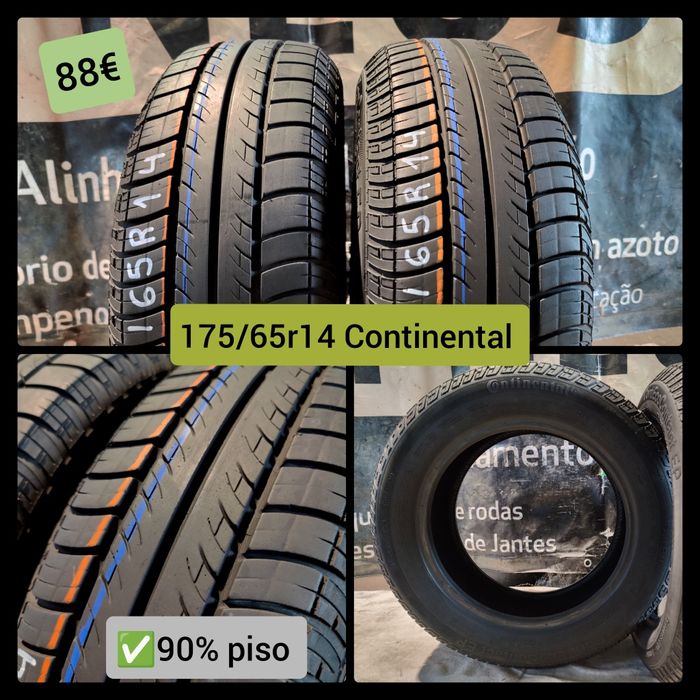 Pneus 165/65r14 175/65r14 175/65r14C semi novos