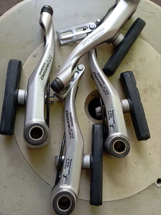 Тормоза V-brake  Shimano Deore LX паралельки