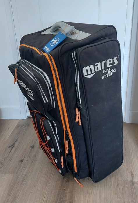 Troley de mergulho com rodas 73x50x32 da Mares