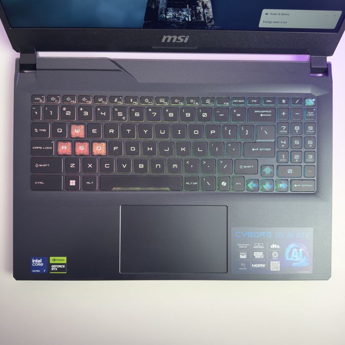 MSI 15.6' FHD 144hz, Ultra 7 155H, RTX 4060, 16GB/1TB