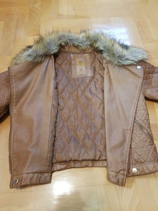 Ramoneska damska Bershka kurtka skórzana 38M