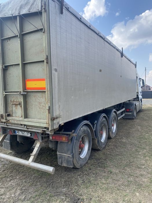 Зерновоз Самоскид Напів причіп