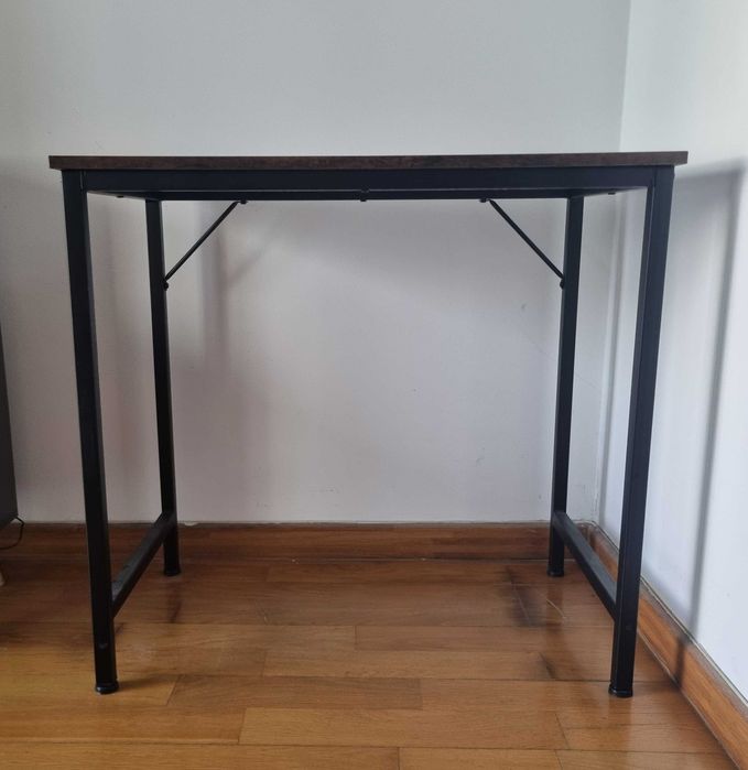 Secretaria - Tampo Madeira, Estrutura Metalica