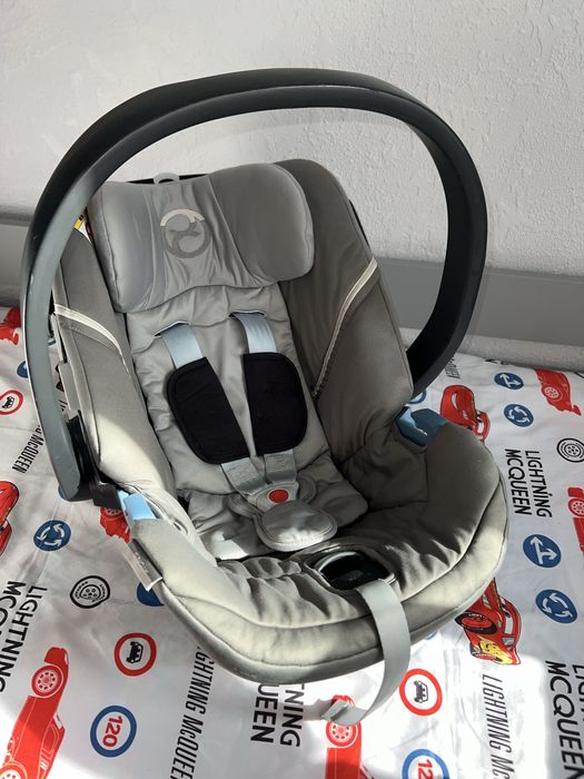 Автокрісло Cybex aton 5 soho grey Автолюлька 0+ для немовлят
