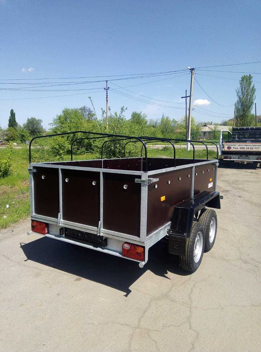 Причіп двовісний оцинкований. Авто прицеп  Підходить для Бджіл, Вулики