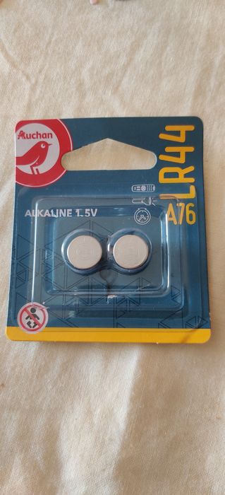 Pilhas LR44 A76 novas