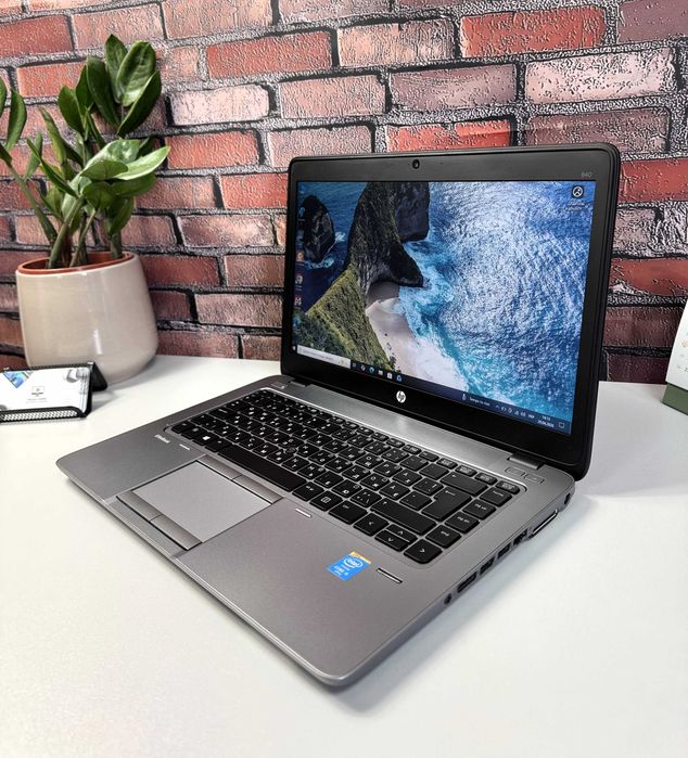 Бюджетний ноутбук HP EliteBook 840 G2·i5-5300U·8GB·SSD256GB·14"HD·Гарнатія·для навчання·компактний·міцний·надійний