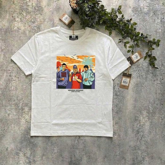 Футболка черная Weekend Offender Prison (XS S M L XL XXL)