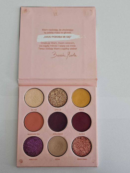 Paleta cieni do powiek GlamShop x MsDoncellita Abstrakcja