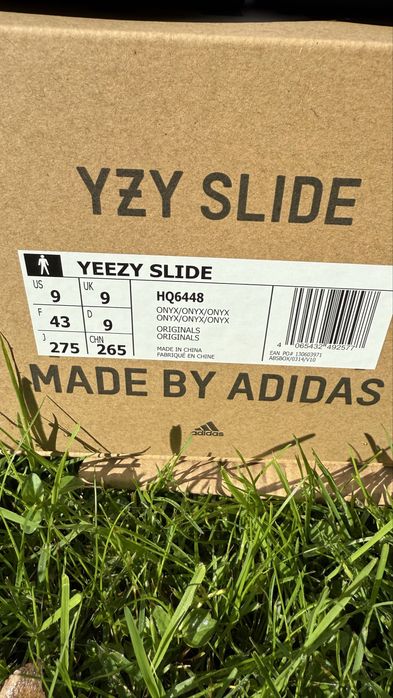 Klapki Adidas Yeezy Slide Onyx