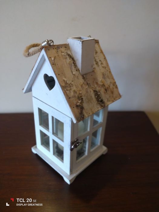 Casinha suporte para vela