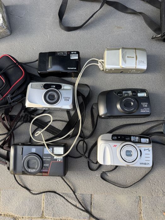 Плівкові фотоапарати  Olympus , Canon , Nikon , Instax ,Polaroid