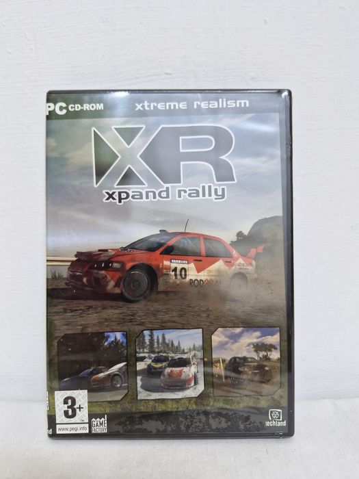 Gra PC cd-rom retro vintage wyścigowa XR xpand rally