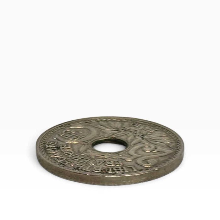 Moeda França 25 Centimes 1916 – Estado Superior – III República